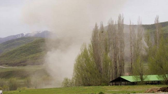 Tunceli'de el yapm patlayc patlad hayvanlar telef oldu