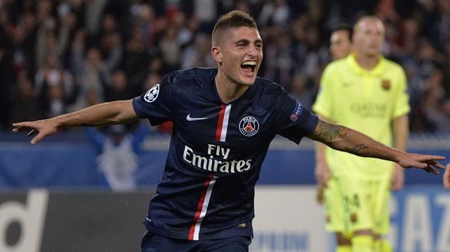 Barcelona PSG'nin yldz Marco Verratti iin 100 milyon euro demeye hazr