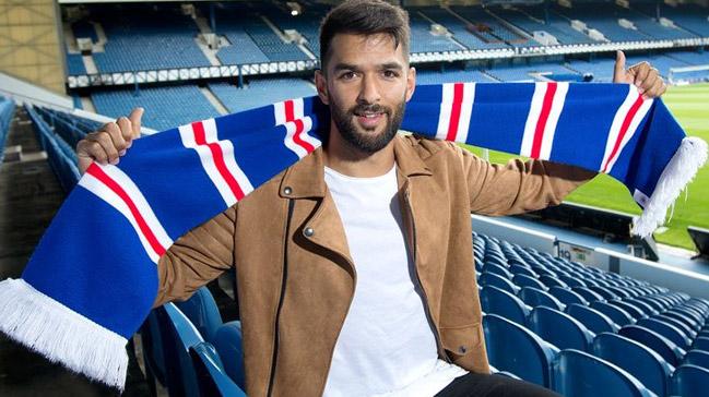 Alanyaspor'da kiralk oynayan Daniel Candeias iki yllna Rangers ile anlat