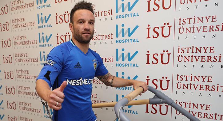 Fenerbahe'nin prensip anlamasna vard Mathieu Valbuena salk kontrolnden geirildi