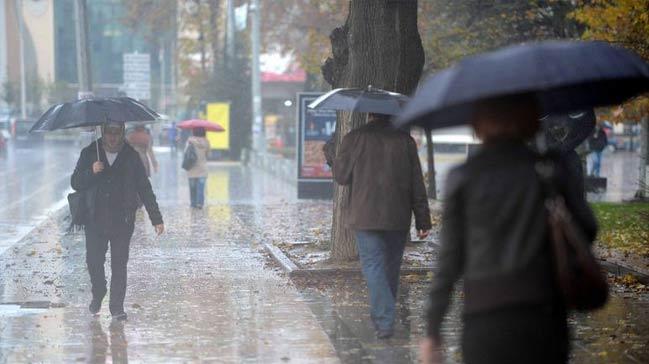 Meteoroloji'den saanak yamur uyars!