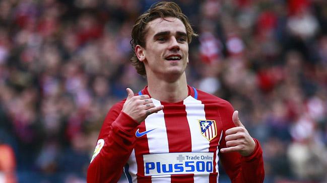 Antonie Griezmann Atletico Madrid ile olan szlemesini bir yl daha uzatt