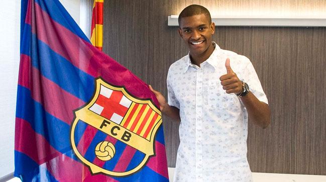 Barcelona Fluminense'den kiralad Marlon Santos'un bonservisini 2 milyon Euro'ya ald