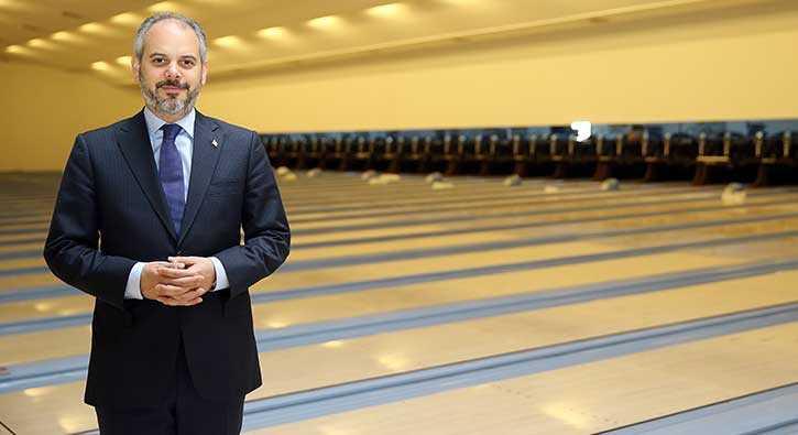 Akif aatay Kl, Samsun'da Trkiye'nin en byk bowling salonunun alacan syledi