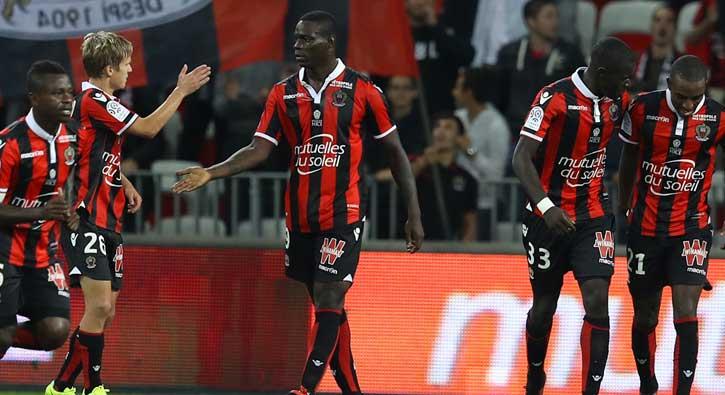 Balotelli geen yl oynad Nice ile yeniden anlayor