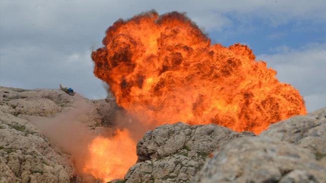 Herekol Da'nda PKK'nn kulland 38 maara imha edildi