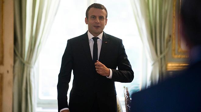 Macron, Fransa slam Konseyinin iftarna katld