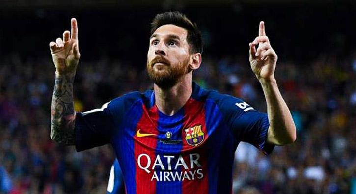 Messi'nin geen sezon banda Manchester City'e transfer olmaya ok yakn olduu iddia edildi