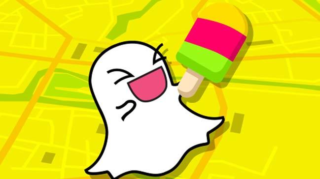 Snapchatten yeni bir zellik: Snap Map