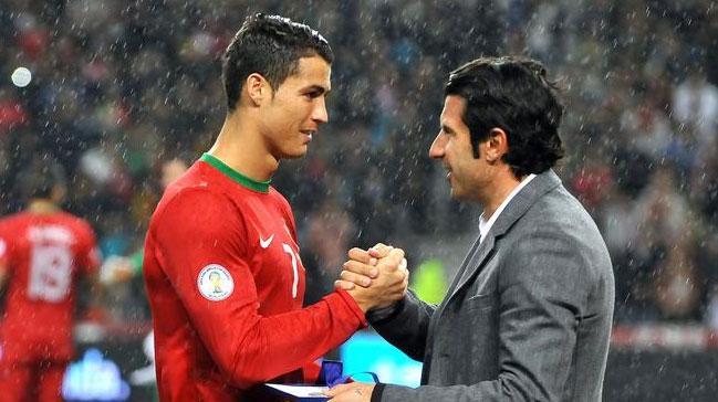 Figo'dan Ronaldo'ya: Hi kimse vazgeilmez deil
