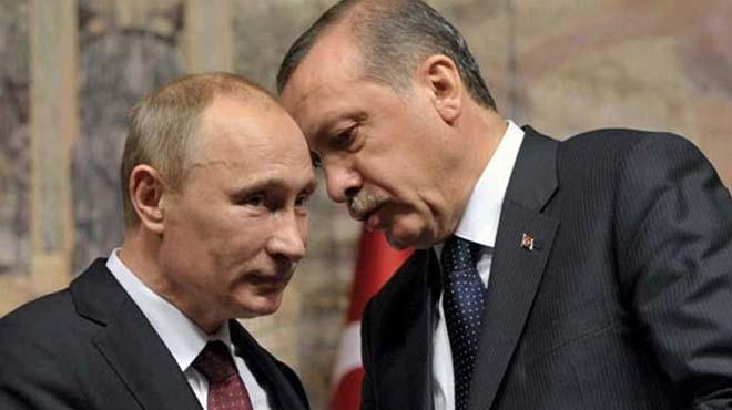 Cumhurbakan Erdoan ile Putin'den fla grme