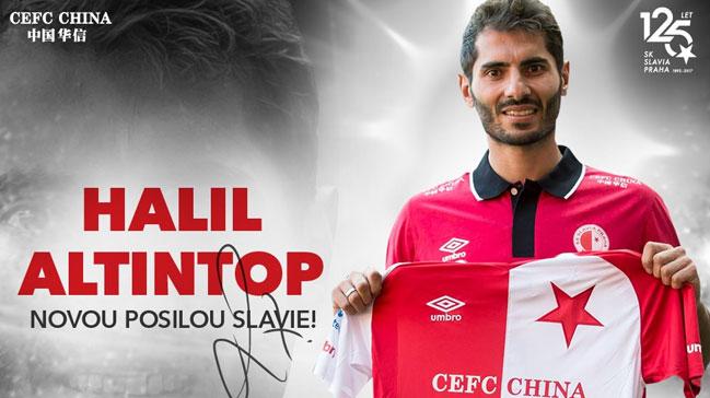 Halil Altntop Slavia Prag'a transfer oldu