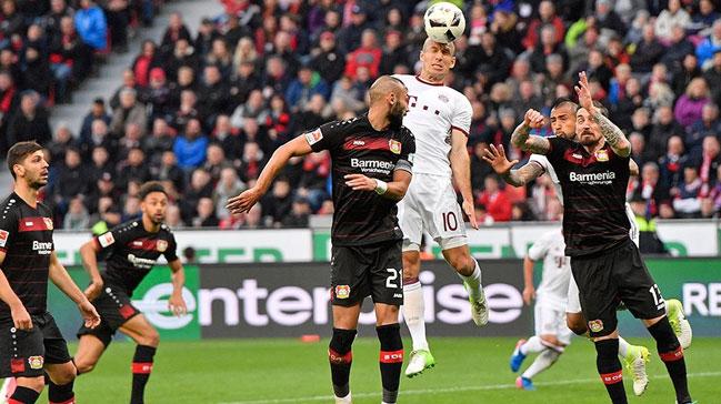 Bundesliga Bayern Mnih-Bayer Leverkusen mayla balayacak