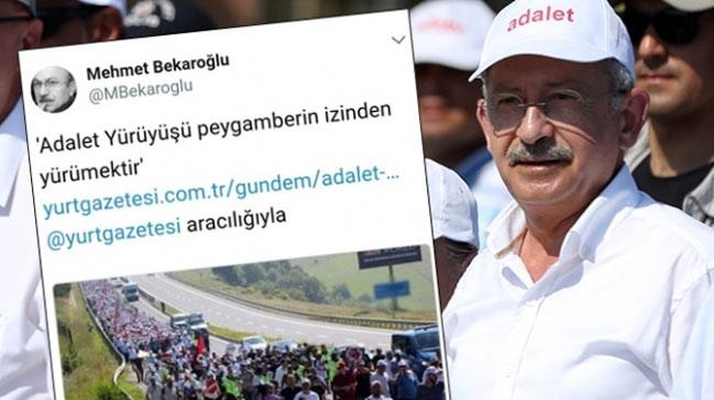 CHP'li Bekarolu'ndan Kldarolu'nun provokatif yry iin skandal 'Peygamber' benzetmesi