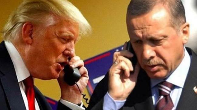 Cumhurbakan Erdoan bugn Trump ile grecek