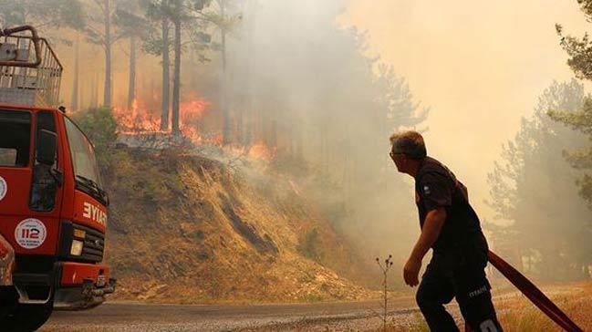 Alanya'da orman yangn! Ekiplere 'kan' talimat verildi