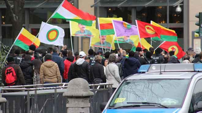 PKKnn Erdoan protestosuna izin!