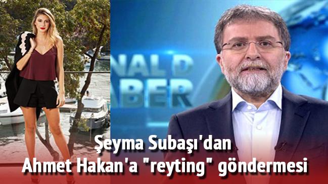 Ahmet Hakan-eyma Suba cephesinde sular durulmuyor