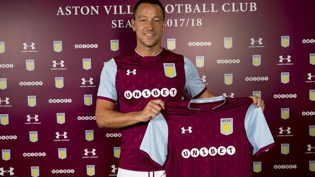 John Terry Aston Villa ile szleme imzalad