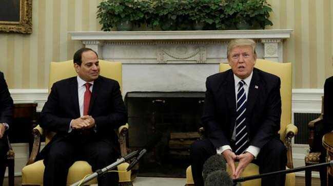 ABD Bakan Trump ile Sisi Katar' grt