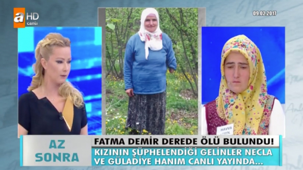 Fatma Demir'in gelinleri son dakika Mge Anl'da Necla Gladiye tutukland m"