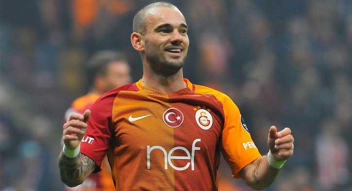 Medipol Baakehir Bakan Gksel Gmda: Sneijder ayrlrsa talip oluruz