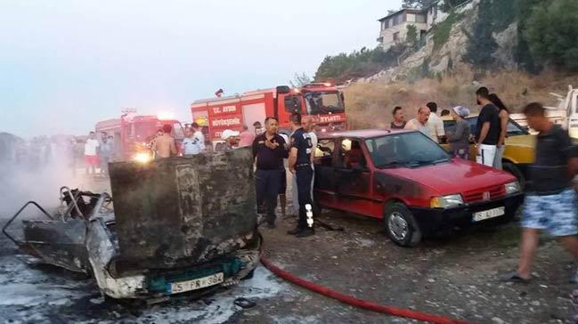 Kuadas'nda helyum gaz patlamasnda 5 ara yand, 1 kii yaraland