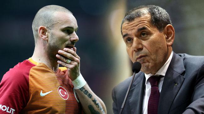 Dursun zbek'ten Wesley Sneijder'e: Szlemeni feshetmezsen seni U-21 takmna yollarz