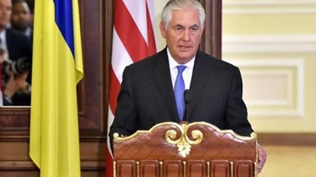 Cumhurbakan Erdoan, ABD Dileri Bakan Tillerson'la grecek 