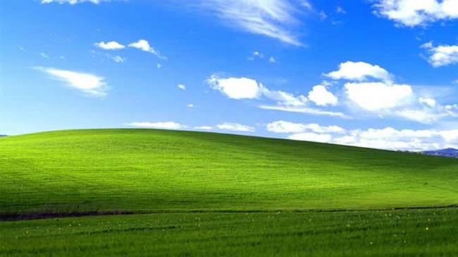 Windows XP'nin mehur manzarasnn son halini grenler hayal krklna urad