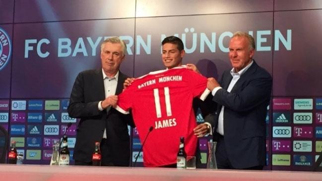 Bayern Mnih, James Rodriguez'i basna tantt