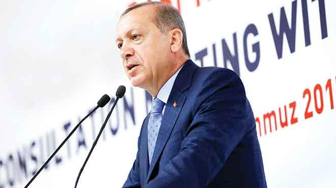 Cumhurbakan Erdoan: Takoz koyann gznn yana bakmayz