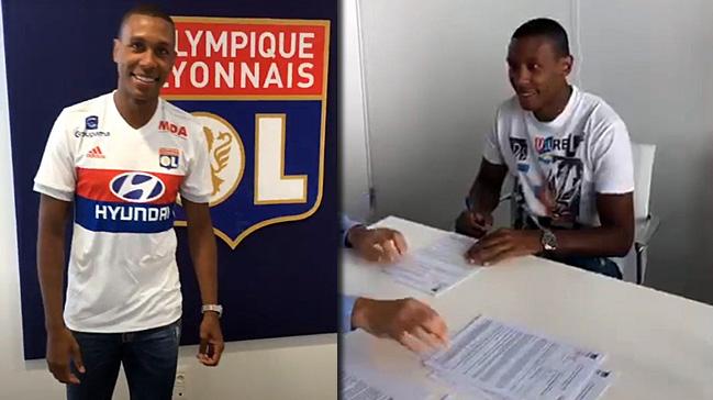 Beikta'tan Lyon'a transfer olan Marcelo Guedes, Fransz ekibiyle szleme imzalad