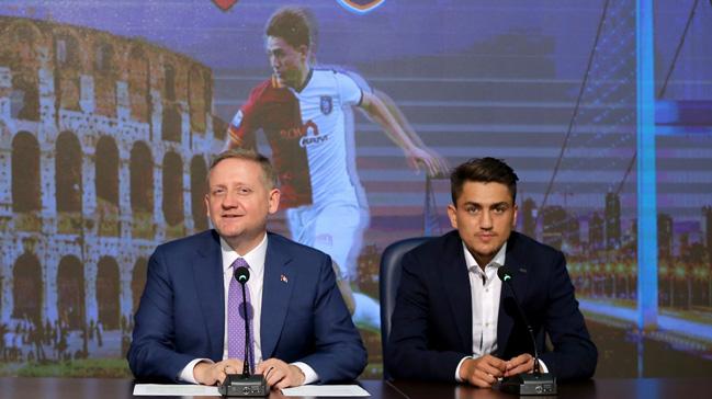 Medipol Baakehir'den Roma'ya transfer olan Cengiz nder'e uurlama treni yapld