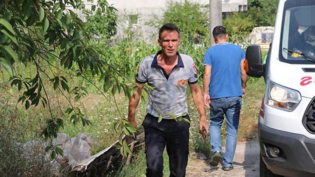 Zonguldak'ta yanan evin kendisinin olduunu gren itfaiyeci oke oldu