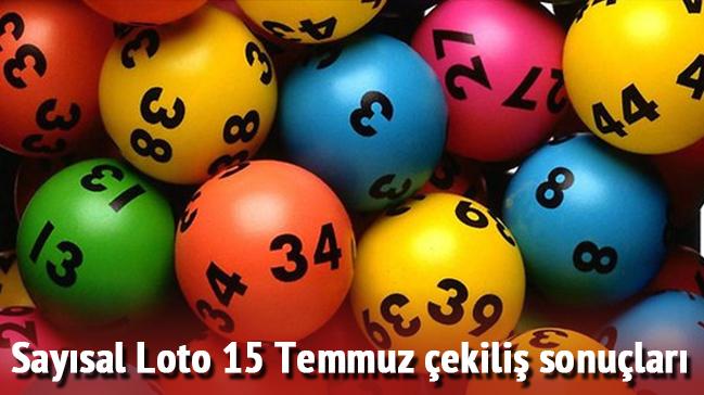 Saysal Loto 15 Temmuz ekili sonular heyecan yaratt