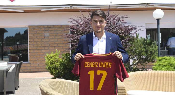 Cengiz nder Roma formasyla ilk antrenmanna kt