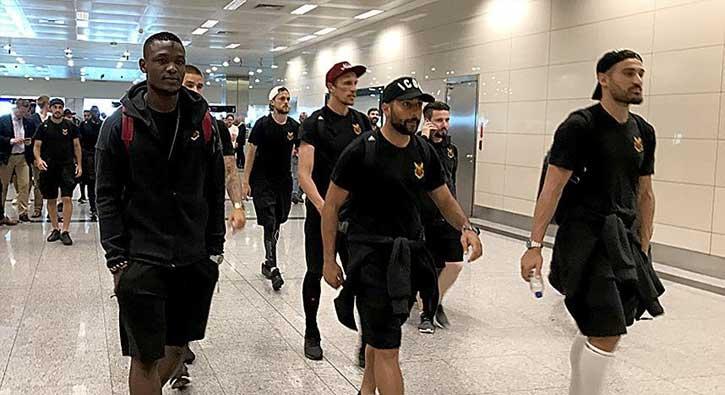 Galatasaray'n rakibi stersunds stanbul'a geldi