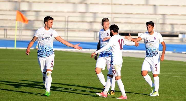 Trabzonspor hazrlk manda Dorogi'yi 2-1 malup etti
