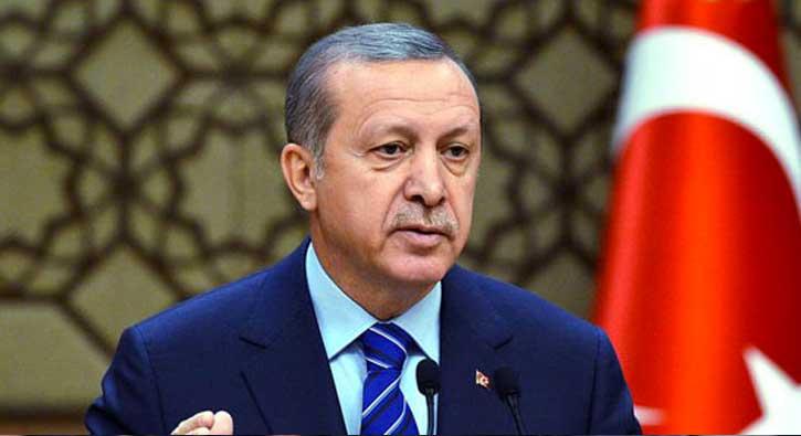 Cumhurbakan Erdoan altn madalya kazanan milli greileri kutlad