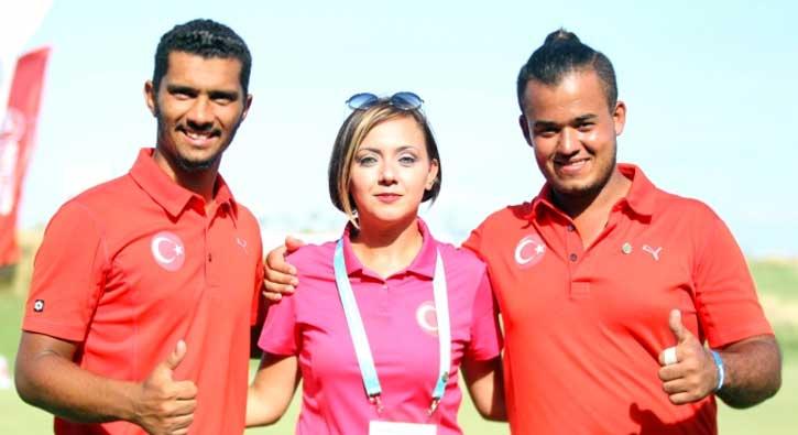 Trk sporcular golf brannda ilk 16'ya kalarak tarih yazd