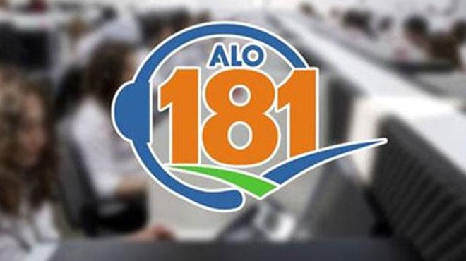 'Alo 181' hatt 197 bin 622 vatandaa zm retti 