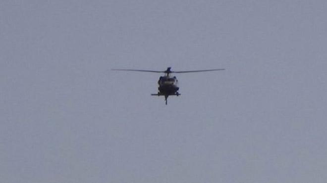 Kilis semalarnda iki gndr helikopter hareketlilii yaanyor