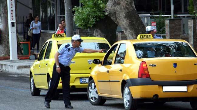 Edirne'de taksimetreyi amayan ofre 457 lira ceza kesildi