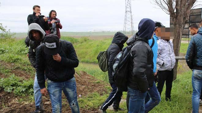 Edirne'de 15 snmac ve kaak snr gemek isterken yakaland