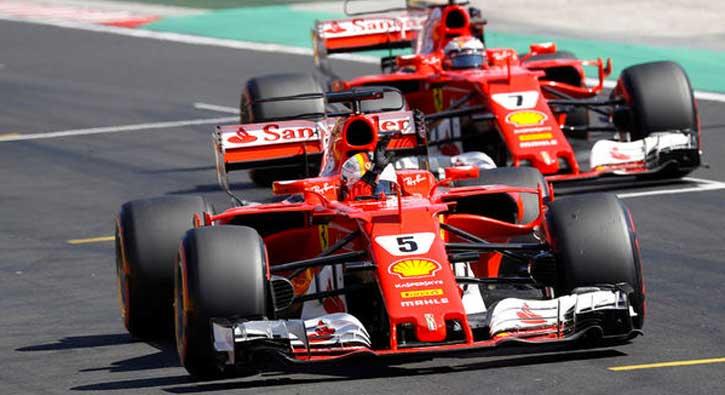 Macaristan'da pole pozisyonu Sebastian Vettel'in