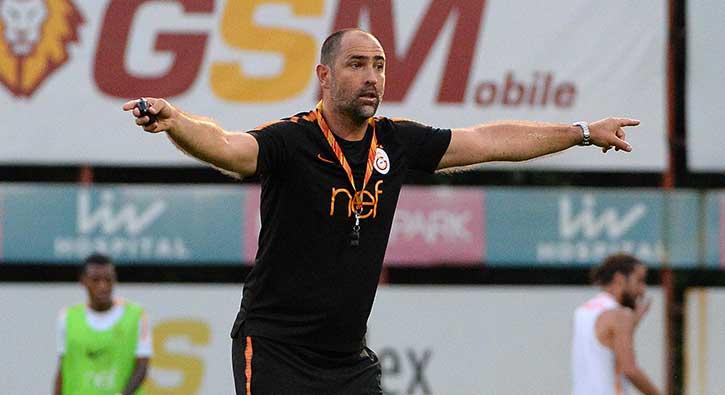 Igor Tudor basna ak antrenman gazetecilerin 300 metre ilerisinde yaptrd