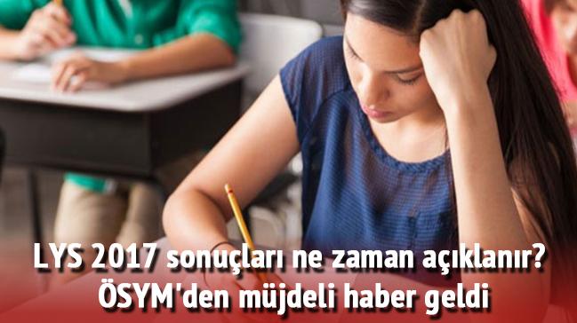 LYS 2017 tercih sonular akland m" SYM son dakika aklamas