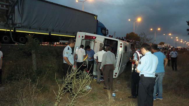 Son dakika: Samsun'da kaza meydana geldi: 30 yaral