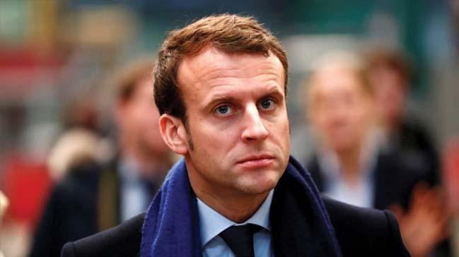 Franszlar Macron'u setiine piman oldu